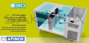 Sistem 3D hlajenja Afinox Saksida