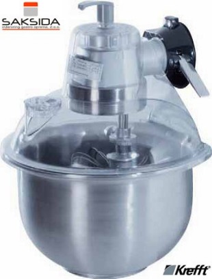 Nastavek mešalna glava za testo kapacitete 8 ali 12 litrov KU 2-5E Krefft Saksida